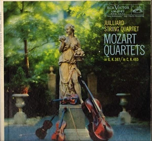 JUILLIARD STRING QUARTET, MOZART QUARTETS 50'S LP RCA VICTOR 2167 - Bild 1 von 3