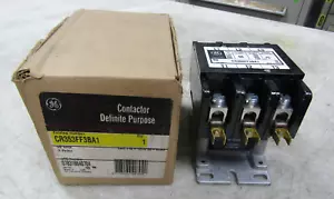 💥NEW GE GENERAL ELECTRIC 60 AMP CONTACTOR 3 POLE 600 VAC 1Ø CR353FF3BA1 - Picture 1 of 10