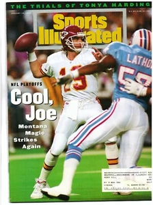 Sports Illustrated-Jan. 24, 1994-Chiefs Joe Montana - Picture 1 of 2