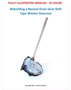 3360629 REBUILDING NEUTRAL DRAIN GEAR SHIFT TYPE WASHER GEARCASE MANUAL 3360629 - Picture 1 of 1