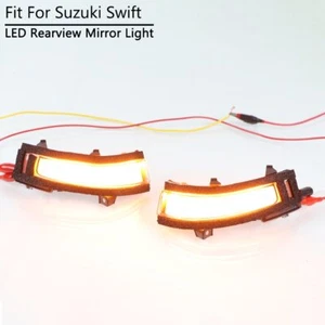 For Suzuki Swift 2018-2020 LED Rearview Side Mirror Indicator Light Turn Signal - Picture 1 of 5