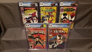 amazing spiderman 361 362 363 cgc 9.8 Newstand Secret Wars 8 Lethal Protector 1 - Picture 1 of 13