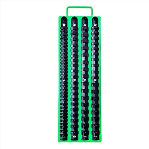Socket Rail Tray Holds 86 Sockets, 1/4" 3/8" 1/2" Drive Clips - Picture 1 of 5