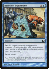 INACTION INJUNCTION x4 ~mtg NM Return To Ravnica Common