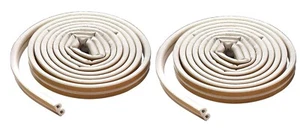 2 ~ M-D White Rubber Self-Adhesive Weatherstrip For Doors and Windows 204" 1 pk - Picture 1 of 1