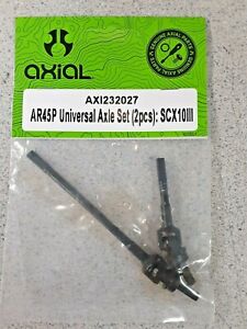 Axial SCX10 III AR45P Universal Axle Set AXI232027 Brand New!!