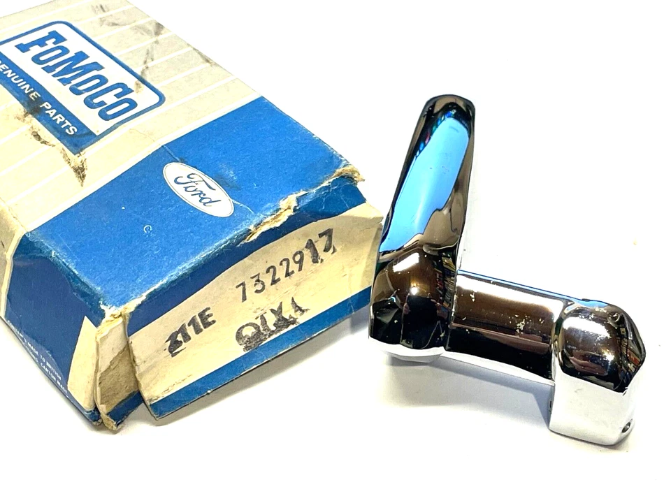 Manija de ventana de ventilación izquierda Ford Zephyr Zodiac MK3 1962-66 #211E-7322917 ¡NUEVA! Foto 1 de 4