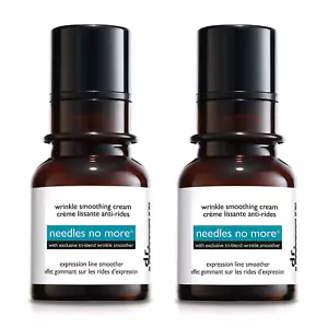 2-Pack Dr. Brandt Needles No More Wrinkle Smoothing Cream 0.5 Fl Oz / 50 g - Picture 1 of 6