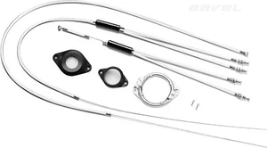 Kit Cavi Freno Giroscopio Bici BMX Anteriore + Posteriore (Superiore + Inferiore) Rotore Spinner - Foto 1 di 6
