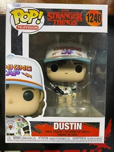 FUNKO POP ! DUSTIN 1240 STRANGER THINGS POP TELEVISION F01 - Picture 1 of 1