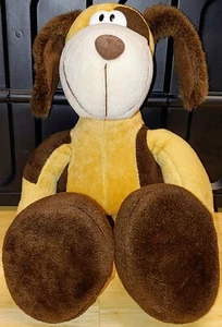 T.L toys plush tan/brown hound Dog 15” long floppy ears poseable Stuffed Animal - Picture 1 of 3