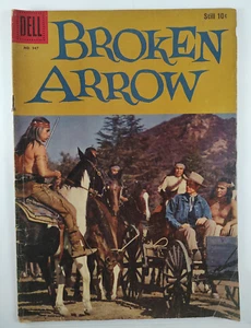 Broken Arrow #947 ~ 1958 Dell Four Color TV Western Comic Book Photo Cover - Picture 1 of 4