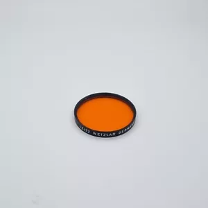 Ernst Leitz Wetzlar Serie VI 6 Or orange vintage filter genuine #164 - Picture 1 of 3