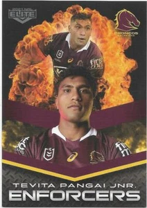 Nrl Elite Enforcers (E 02/40) 2021 Tevita PANGAI Jnr Broncos - Imagen 1 de 1