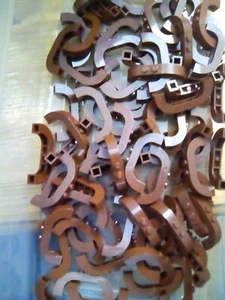 Lego Reddish Brown Brick Arch 1 x 6 x 2 Curved Top 10 Pieces Bulk Lot NEW - Picture 1 of 1