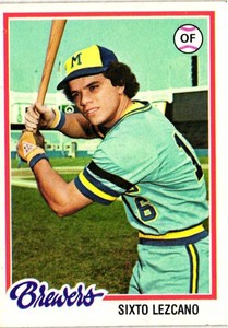 SIXTO LEZCANO 1978 Topps #595  FREE SHIP 50% OFF SALE  B1010R2S18P19