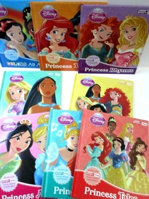 Lot of 8 Disney Princess My First Smart Pad BOOKS ONLY -  Learn colors shape - Image 1 of 4