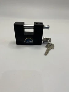 Squire Container Padlock - WS75 - Hardened Steel Block Lock - CEN 4 Rated -... - Picture 1 of 2