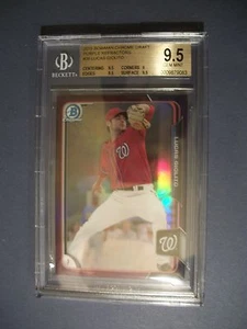 LUCAS GIOLITO 2015 Bowman Chrome Draft Purple Refractors /250 BGS GEM MINT 9.5 - Picture 1 of 1