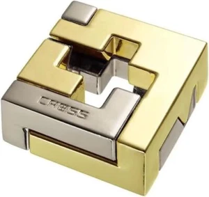 Metallpuzzle Cast Puzzle CROSS Stufe 3 Rätsel Knobelspiel Geduldsspiel 3D Rätsel - Bild 1 von 4