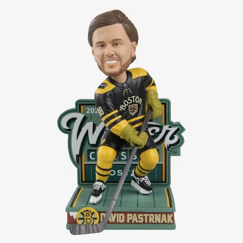 David Pastrnak Boston Bruins 2023 Winter Classic Bobblehead NHL Hockey Cover