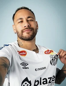 2025/26 Santos FC, Home, Number 10, Players Version, Size XL (SlimFit) - Picture 1 of 6