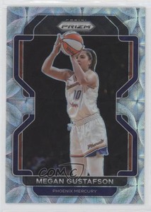2022 Panini Prizm WNBA Premium Box Set Prizm /99 Megan Gustafson #110 Rookie RC