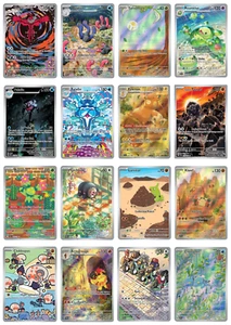 Pokemon Scarlet & Violet Illustration Rare Full Art Holo Cards NM - MT You Pick! - Picture 1 of 38
