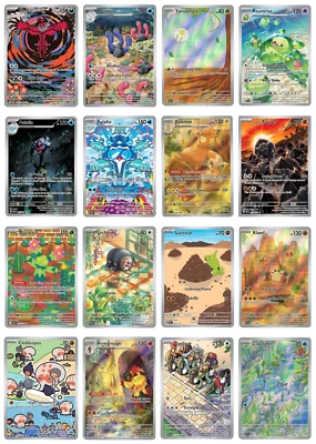 Pokemon Scarlet & Violet Illustration Rare Full Art Holo Cards NM - MT You Pick! - Image 1 of 2