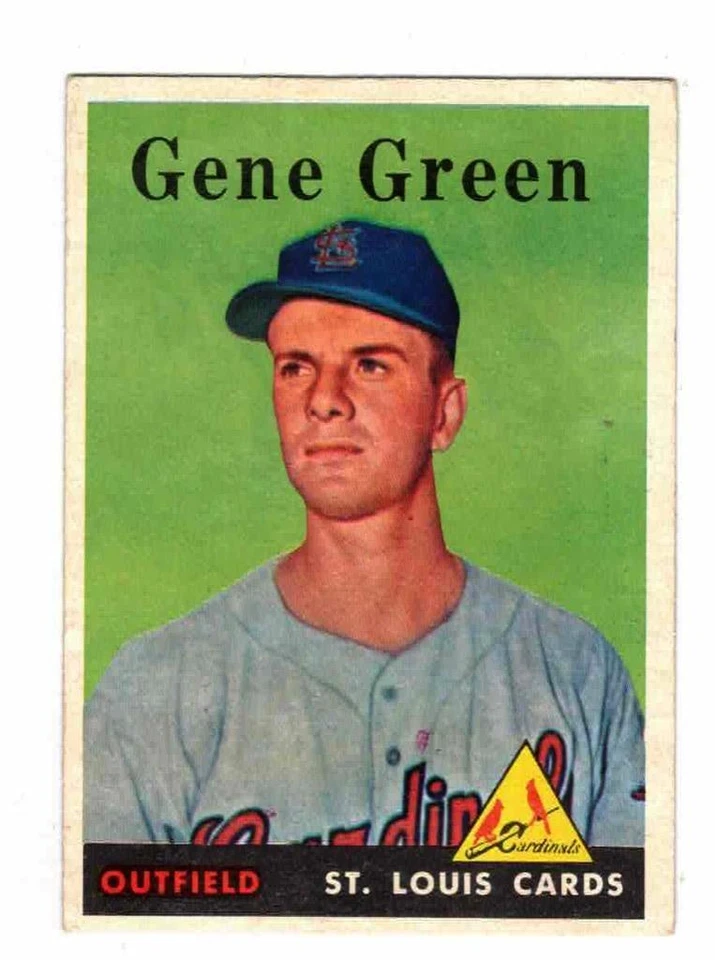 1958 Topps Gene Green St. Louis Cardinals #366 - Image 1 of 1