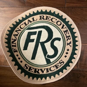 Vintage Letterman Patch Financial Recovery Services Jacket Coat Sweater - Picture 1 of 1
