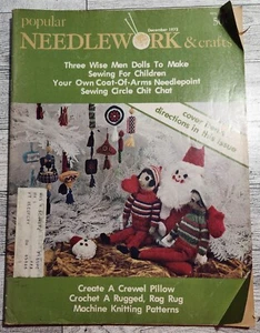 Vintage Popular Needlework & Crafts Magazine ~ December 1973 ~ Vol 8, No 5 - Picture 1 of 11