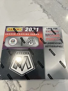 2020-21 Panini Mosaic Soccer UEFA EURO Retail Box Sealed QTY Bulk 12 Cards x10 - Bild 1 von 3