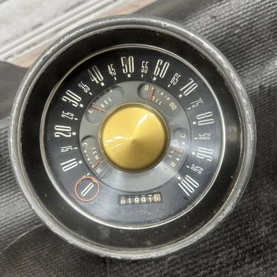 Ford Hot Rod 1951 velocímetro de coche personalizado SCTA  Foto 1 de 4