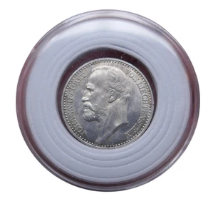 Liechtenstein 1900 Juan II Príncipe de Liechtenstein 1 corona moneda de plata - Imagen 1 de 7