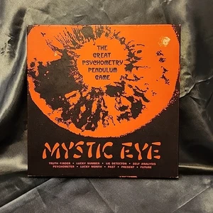 Vintage 1953 The Great Psychometry Pendulum Game Mystic Eye Fortune Teller Rare - Picture 1 of 8