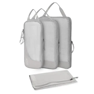 Hynes Eagle 4 Set Packing Cubes Travel Essentials Compression Organizer Bag - Picture 1 of 29