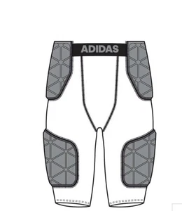 Adidas Football Padded Compression Shorts Mens L Aeroready Griddle - Picture 1 of 4