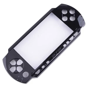 Repair Black Front Faceplate Case Cover Shell Part For Sony PSP 1000 PSP1000 yw - Picture 1 of 2