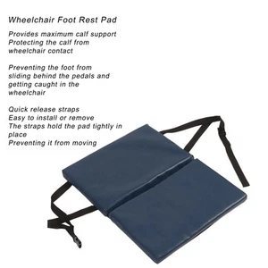 Rollstuhl Fußstütze Extender Elevating Pad Rollstuhl Bein Kissen Protektor M SAL - Bild 1 von 22