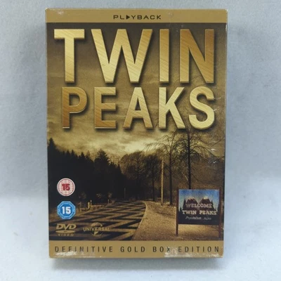 Twin Peaks - Definitive Gold Box Edition (DVD, R2) VGC - Box Set - Free Postage - Image 1 of 4