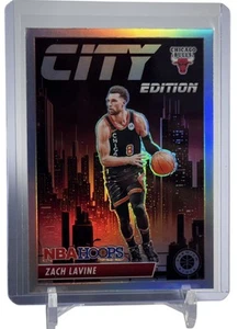 Zach LaVine City Edition Silver Prizm 2023-24 NBA Hoops Premium Stock Card #17 - Bild 1 von 5