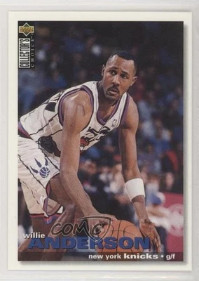 1995-96 Upper Deck Collector's Choice Prize Debut Trade Willie Anderson #T21 - Image 1 of 2