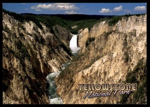 Postal Yellowstone River Canyon, WY - Imagen 1 de 2