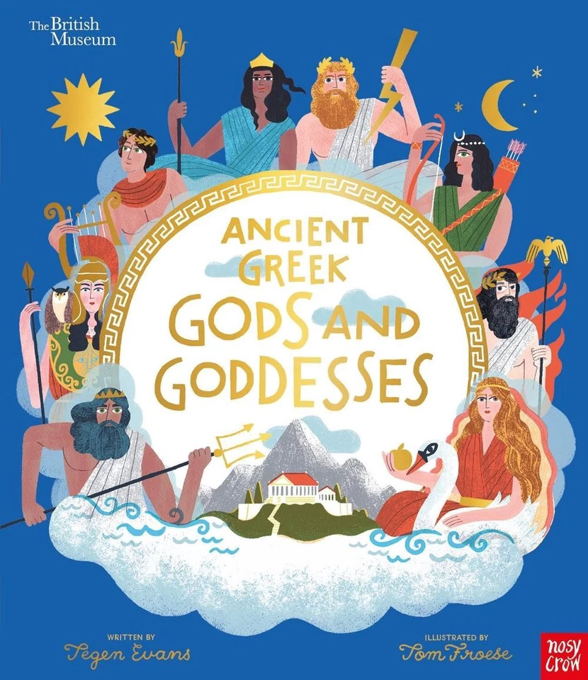 British Museum: Ancient Greek Gods and Goddesses by Tegen Evans Paperback Book - Image 1 of 1