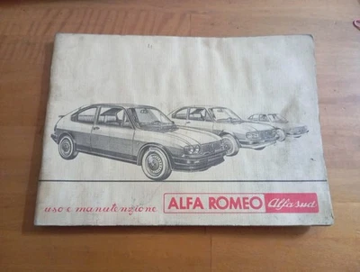 Libretto Uso E Manutenzione Alfa Romeo Alfasud Normale e Ti - Immagine 1 di 4