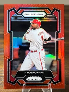 2024 Panini Prizm #125 Ryan Howard Red Prizm 223/299 Philadelphia Phillies - Bild 1 von 2