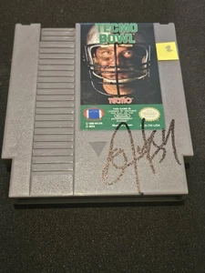 Bo Jackson signed NES Nintendo Tecmo Bowl Beckett Authenticated - Picture 1 of 2