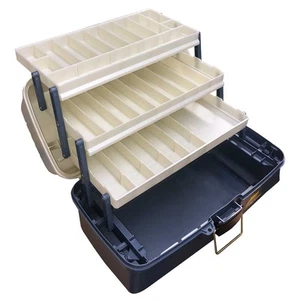 Caja grande de tres bandejas - Imagen 1 de 6