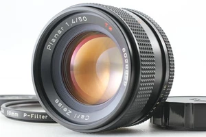 [TOP MINT] Contax Carl Zeiss Planar 50mm F1.4 MF Prime Lens AEJ C/Y From JAPAN - Picture 1 of 8